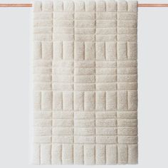 Textured Wool Rug with Raised Grid Pattern The Citizenry, High Pile Rug, Fluffy Rug, Grid Design, Accent Rug, Soft Rug, Neutral Rugs, Accent Rugs, Rug Pillow