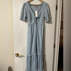 Brand New With Tags. Original Price Is $89. Urban Outfitters Dress, Urban Outfitters Women, Womens Maxi Dresses, Urban Outfitters, Color Blue, Maxi Dress, Womens Dresses, Tags, Brand New