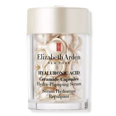 Hyaluronic Acid Ceramide Capsules Hydra-Plumping Serum - Elizabeth Arden | Ulta Beauty Ceramide Capsules, Skin Cleanse, Hyaluronic Acid Serum, Daily Skin Care Routine, Elizabeth Arden, Lip Stain, Bb Cream, Propylene Glycol, Skin Firming