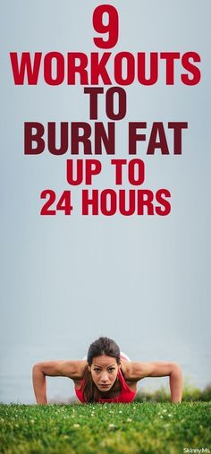 9 Workouts That Burn Fat for Up to 24 Hours! Pilates Studio, Fat Burning Workout, Health Exercise, Pilates Workout, Workout Ideas, Fitness And Health