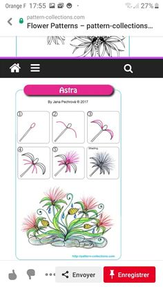 an app that shows how to draw flowers