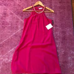 Pink Calvin Klein Dress. Gold Chain Around Neck. Never Worn, New With Tags. Elegant Calvin Klein Summer Dresses, Calvin Klein Elegant Summer Dresses, Chic Calvin Klein Party Dress, Chic Calvin Klein Mini Dress For Spring, Calvin Klein Summer Party Dress, Chic Calvin Klein Summer Mini Dress, Chic Calvin Klein Cocktail Mini Dress, Calvin Klein Chic Spring Mini Dress, Pink Calvin Klein Party Dress