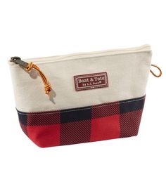 We make this classic canvas pouch right here in Maine - carry it on its own or inside one of our Boat and Totes. 100% cotton canvas. Spot clean. Same durable cotton canvas fabric as our iconic Boat and Tote. Overlapped seams are double-stitched with nylon so they won't rot or break. Zipper pull is made with our Bean Boot laces. Pouch keeps smaller items organized inside your backpack or tote. Stands upright on its own. Made in Maine. Canvas Travel Pouch With Zipper, Everyday Canvas Pouch With Zipper Closure, White Cotton Pouch For Everyday Use, Travel Canvas Bag With Zipper Pouch, Canvas Travel Bag With Zipper Pouch, Outdoor Cotton Canvas Bag With Zipper Closure, Travel Canvas Bag With Zipper, Cotton Pouch With Zipper For Everyday Use, Cotton Pouch With Zipper Closure For Everyday Use