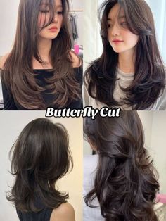 Low Maintenance Haircut Layers, Teen Hair Cuts, Unique Haircuts For Long Hair, Asian Hair Inspiration, Fairy Haircut, Kpop Haircut, Pretty Hair Cuts, Aesthetic Hairstyles, Hair Inspiration Long