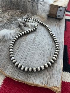 All 10mm Navajo Style Pearl Necklace ~ Choose Length ~ Bold & Beautifu – Navajo Pearls Ranch Navajo Pearls Necklace, Style Pearl Necklace, Western Fashion Jewelry, Navajo Necklace, Navajo Pearls, Navajo Style, Jewelry Accessories Ideas, Pearls Necklace, Pearl Choker Necklace