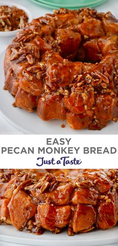 this is an easy recipe for pecan monkey bread