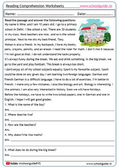 the worksheet for reading and writing with pictures on it, including an image of a