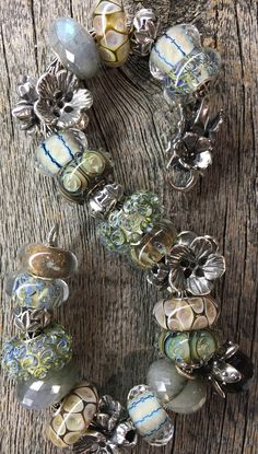 My 2nd favorite Trollbeads Bracelet Soliloquy Jewelry, Nail Polish Jewelry, Handmade Jewlery, Pandora Beads, Fancy Beads, Pandora Style