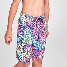 Hurley Kids Tie Dye Bandana Swim Trunks. Big Boys Size X-Large. New With Tags, Never Worn. On-Trend As Ever, The Boys' Big Kids' Hurley Tie-Dye Bandana Swim Shorts Are His New Go-To For Pool Days. Bright Colors And Boasting Trendy Paisley Print, These Shorts Can Take Him From Boardwalk To Beach In A Flash. Playful Multicolor Bottoms For Summer, Playful Multicolor Summer Bottoms, Multicolor Shorts With Elastic Waistband For Playwear, Summer Multicolor Bottoms For Playwear, Multicolor Summer Bottoms For Playwear, Multicolor Summer Playwear Bottoms, Summer Playwear Bottoms In Multicolor, Fun Summer Playwear Bottoms, Summer Playwear Bottoms