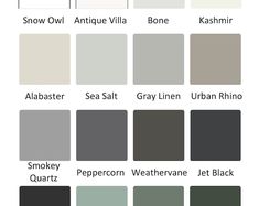 different shades of gray and white paint