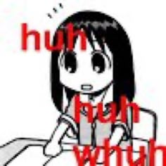 Azumanga Daioh Icon, Webcore Pfp, Silly Pfps, Silly Pfp, Shin Nana, Azumanga Daioh, Reaction Face, Im Going Crazy