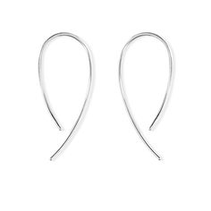 PRICES MAY VARY. Minimalist loop pull through hoop threader earrings. Lightweight and stylish hook earring for women. Crafted in hypoallergenic sterling silver and includes rubber stoppers. Everyday Silver Hoop Earrings With French Hook, Silver Sterling Hoop Earrings With French Hook, Adjustable Nickel Free Silver Threader Earrings, Adjustable Nickel-free Silver Threader Earrings, Minimalist Silver Metal Threader Earrings, Silver Teardrop Hoop Earrings With French Hook, Silver Adjustable Fish Hook Earrings, Nickel-free Sterling Silver Threader Earrings, Nickel-free Silver Threader Earrings In Sterling Silver