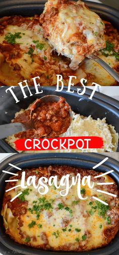 the best crockpot lasagna recipe ever