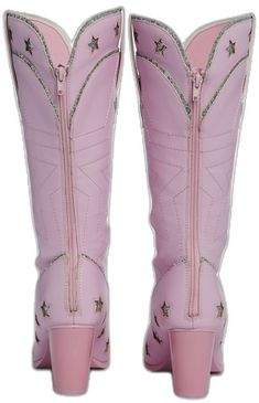 Trendy Pink Boots With Zipper Closure, Trendy Pink Glitter Boots, Pink Glitter Accented Round Toe Boots, Pink Glitter Accents Round Toe Boots, Shoes Platform Sneakers, Star Space, Space Cowgirl, Kawaii Shoes, Shoes Platform