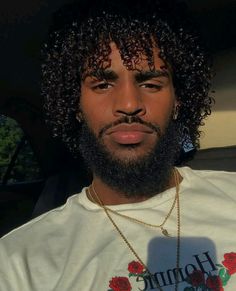 Mens Twists Hairstyles, Curly Beard, Concrete Rose, Hair Twists Black, Natural Hair Men, Guys Grooming, Black Hair Cuts, Men Haircut Curly Hair