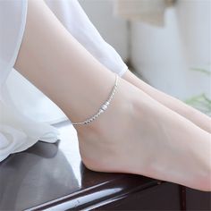 Celebrate sunny days by rolling up your cuffs to reveal this versatile anklet made light-catching with a shining silver plating. 9.84'' L Lobster claw clasp Silvertone copper Boho Wedding Jewelry, Wedding Dress Jewelry, Wedding Day Jewelry