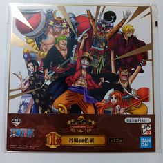 an image of one piece anime poster