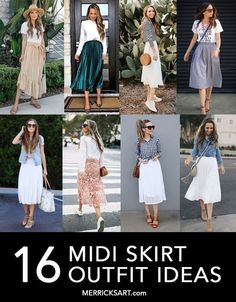 Midi White Skirt Outfit Summer, Summer Maxi Skirt Outfits, Pleat Skirt Outfit, Printed Midi Skirt Outfit, Midi Skirt Outfit Casual, Midi Skirt Outfit Ideas, Midi Outfit, Midi Skirt Outfits Summer, Pleated Midi Skirt Outfit