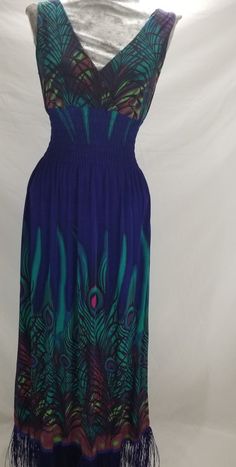 Brand New Item With Tags Strapless Purple Dresses For The Beach, Purple Lined Beach Dress, Purple Lined Sundress, Purple Fitted Maxi Sundress, Purple Flowy Maxi Dress, Blue Bohemian Strapless Sundress, Blue Strapless Bohemian Maxi Dress, Blue Maxi Dress For Beach, Blue Maxi Dress For The Beach