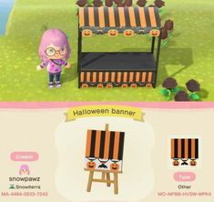 the animal crossing game is getting its own halloween themed booth, and it's available for