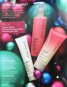 Pomegranate Satin Hands! This would make an awesome and unique Xmas gift! Shop with me MaryKay.com/dsbrown1919 Unique Xmas Gifts, Satin Hands, Shop With Me, Beauty Business, Mary Kay, Smooth Skin, Xmas Gifts, Fragrance Free Products, Pomegranate