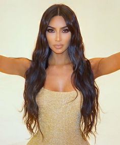 Kim Kardashian West Kim Kardashian Hairstyles Long, Kim Hairstyles Kardashian, Kim Kardashian Hair Long, Kim Kardashian Wavy Hair, Kim Kardashian Brown Hair, Kim Kardashian Hair Color, Kim Kardashian Long Hair, Kim K Hair, Kim Kardashian Hairstyles