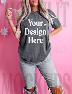 Customizable Short Sleeve Christmas Tops, Casual Customizable Christmas Tops, Casual Customizable Tops For Christmas, Casual Christmas Tops With Customizable Details, Stolen Image, Christmas Mockup, Pepper Color, Shirt Model, T Shirt Mockup