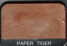 Paper Tiger, Orange Eyeshadow, Single Eyeshadow, Natural Eye Makeup