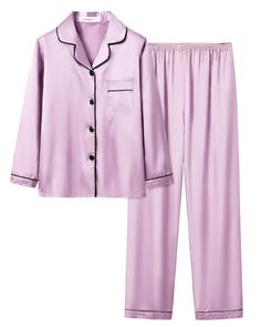 PRICES MAY VARY. These PJS set made from 97% Polyester and 3% Spandex that's silky soft smooth silky material to the touch and a super cute solid color design that will make all day exciting! Includes long sleeve top and pants pjs set in sizes 8-16 for girls, fits true to size and keeps its cuteness wash after wash.You could choose it as a gift for Birthday,Thanks Giving Day,Halloween Day and Christmas Day. Perfect pair to keep your little and big kids on stylish from playtime to nap-time and co Pants Pjs, Thanks Giving Day, Satin Nightwear, Pjs Set, Peaceful Night, Giving Day, Birthday Thanks, Thanks Giving, Halloween Day