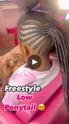 57K views · 828 reactions | Juju ☺️💕. No matter how many times I do the low P O N Y tail I love the results EVERY TIME 😍

•
•
•
•
•
•
@preciiouskids | preciiouskids Low Ponytail, How Many, Matter, Hairstyles, Hair Styles, Hair