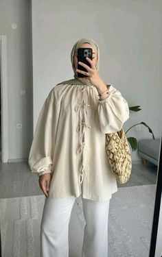 Modest Outfits Muslim, Stylish Outfits Casual, Modest Casual Outfits, Muslim Outfits Casual, Modest Summer Outfits, Hijab Style Casual, Hijabi Fashion Casual, Mode Abaya, Fashion Top Outfits