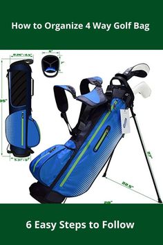 golf  |golf bag |4 way golf bag |organize golf bag | how to organize 4 way golf bag