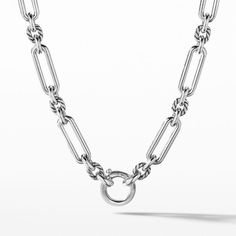 7.1MM Lexington Chain Necklace David Yurman Necklace, Cable Bracelets, Bridal Engagement Rings, Engagement Ring Styles, Silver Chain Necklace, David Yurman, Sterling Silver Chain, Chain Pendants, Sterling Silver Chains