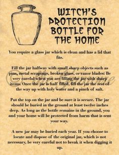 WITCH'S PROTECTION BOTTLE, Book of Shadows Spell Page, Witchcraft, Wicca, Pagan FOR SALE • $1.85 • See Photos! Book of Shadows Page One of a kind Design by The Grimoire Archival Quality Parchment Paper: Will not degrade or fade over time! 8.5 by 11 inches Green Witchcraft, Wiccan Witch, Magick Spells, Eclectic Witch, Wiccan Spell Book, Witchcraft Spell Books, Witch Spell Book, Witchcraft For Beginners