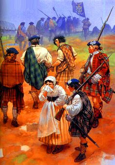 Clan Grant, Scottish Soldier, Angus Mcbride, Bonnie Prince Charlie, Scottish Warrior, Scotland History, Scottish History, Scotland Forever, Celtic Warriors