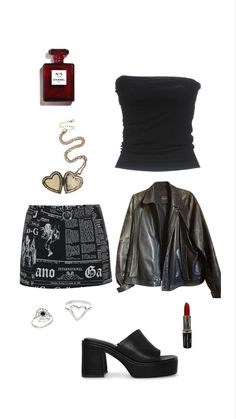 Concert Outfit 90s, Cigarettesaftersex Concert Outfit, Outfit Inspo Classy, Rock Concert Outfit, Outfits Concert, Fancy Fits, Rockstar Gf, Fashion Top Outfits