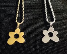 GOLF le FLEUR Stainless Steel Necklace, American Hip Hop Rapper Necklace, Flower Hip Hop Music Gift, Chain Length 50cm, 60cm Pendant Size: 2.5cm x 2.3cm (1''x0.9'')   Chain Length: 50cm (20inches) / 60cm(23.6inches) Flower Boy (album), Boys Bracelets, Golf Wang, Necklace Flower, Embroidered Baseball Caps, Bracelets Handmade Beaded, Tyler The Creator, Music Gifts, Hip Hop Music