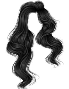 Hair Illustration, Hair Sketch, Cosplay Hair, Hair Png, Sims Hair, Fashion Figures, Digital Painting Tutorials, Hair Collection, Anime Hair