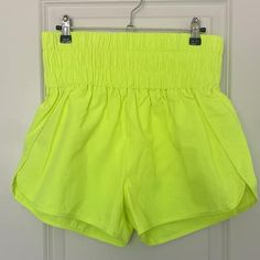 Super Cute Neon Shorts. Never Worn From Bar Boutique Built In Liner And Pocket In Waistband Neon Shorts, Shorts Athletic, Christmas Wishlist, Athletic Shorts, Built In, Super Cute, Neon, Womens Shorts, Boutique