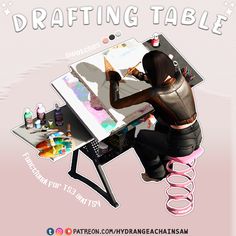 Furniture Cc, Clothes Cc, The Sims 4 Packs, Sims 4 Expansions, Sims 4 Cc Folder, Drafting Table