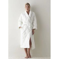 Quilted Down Robe by Scandia Home | Fig Linens Dog Bed Storage, Quilted Robe, Cashmere Robe, Terry Cloth Robe, Cashmere Throw, Fine Linens, Cotton Blankets, Comforters Cozy, Shawl Collar