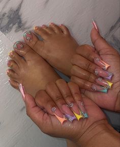 Matching Nails And Toes, Nails And Toes Matching, Classy Almond Nails, Toes And Nails, Nail Instagram, Gel Toe Nails