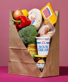 grocery bag, 3 easy meals $ 20