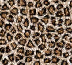 an animal print pattern is shown in brown and black