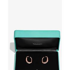 Tiffany & Co. Lock 18ct Rose-gold Earrings 1 Size - Rose Gold | Editorialist Luxury Rose Gold Jewelry With Box Clasp, Luxury Rose Gold Clip-on Jewelry, Luxury Rose Gold Huggie Earrings For Formal Occasions, Modern Rose Gold Evening Earrings, Modern Rose Gold Earrings For Evening, Luxury 14k Rose Gold Earrings, Timeless Rose Gold Hoop Earrings For Formal Events, Timeless Rose Gold Hoop Earrings For Formal Occasions, Rose Gold Polished Finish Formal Hoop Earrings