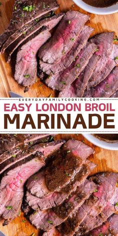 All you need is 10 minutes for an Easy London Broil Marinade! Perfect for your Valentine’s Day dinner menu, this easy steak recipe uses London broil steak, balsamic vinegar, Worcestershire sauce, brown sugar, and Italian seasoning. Try it today for a delicious beef recipe for dinner!