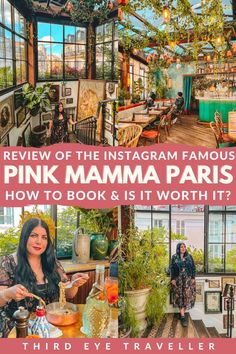 pink mamma paris how to book and it worth it? by third eye traveler