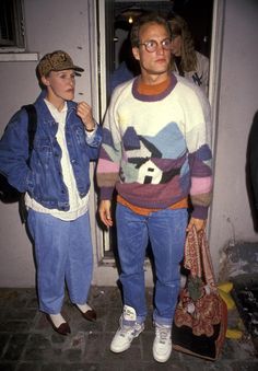 80s Fashion Men, Woody Harrelson, Glenn Close, Retro Mode, Moda Vintage, Outfits Casual