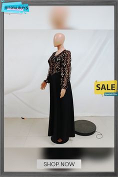 Abaya Sequin Gown Robe Zipper Style Luxury Black Muslim Dress Muslim Dress, Sequin Gown, Sequin, Zipper, Black