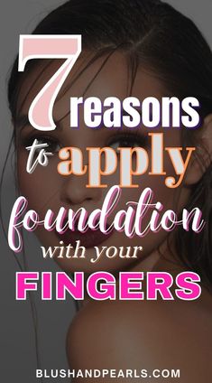 Applying Foundation With Fingers, Foundation Only Makeup, How To Put On Foundation For Beginners, How To Apply Foundation Correctly Step By Step, Concelear Tips Makeup Tricks, How To Apply Foundation Correctly, Foundation Makeup Tips, Foundation Hacks, Setting Powder Makeup